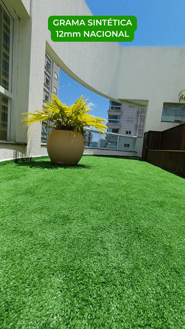 Grama Sintética 12mm Nacional